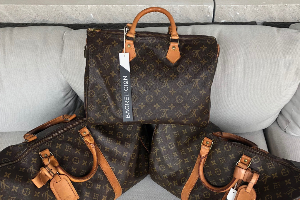 My Louis is at Home Tote With Leather Handles Funny Louis 