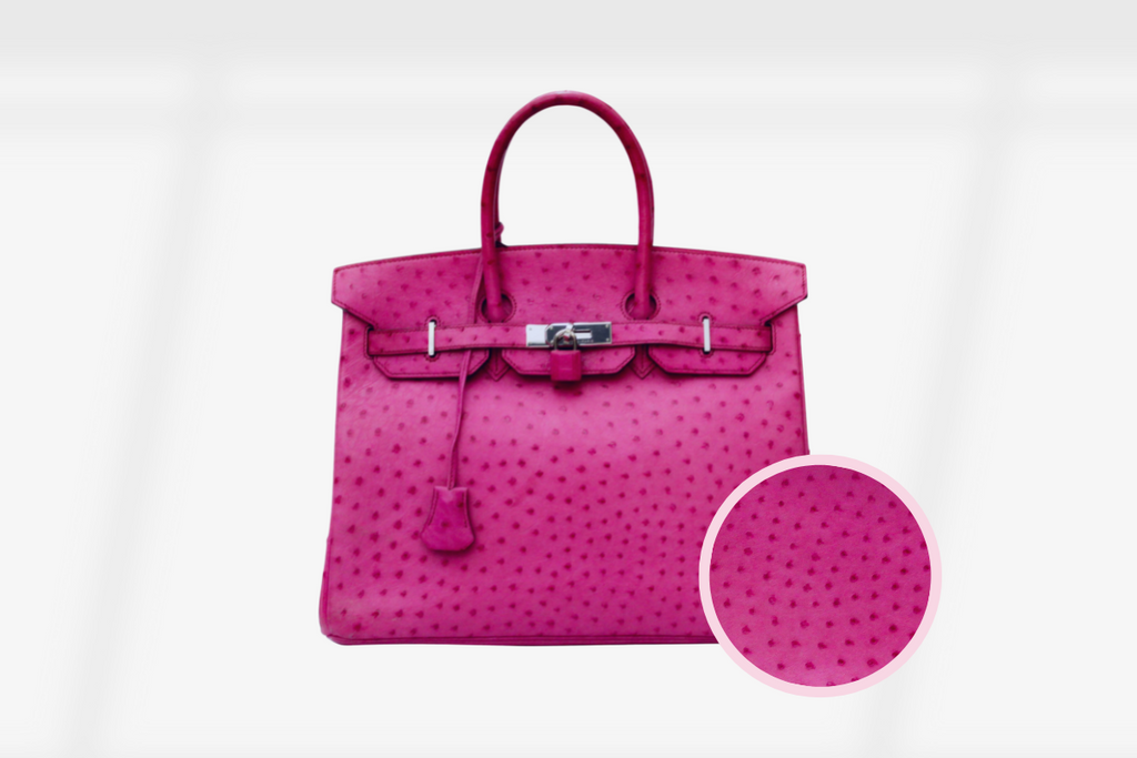 Hermes pink ostrich Birkin bag.  Hermes birkin handbags, Hermes