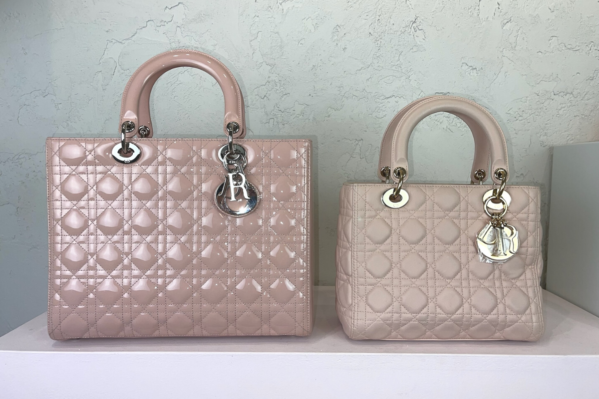 Lady Dior Medium vs Large