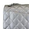 Jumbo Classic Double Flap Lambskin Silver SHW