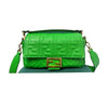 Baguette Mini 1974 Nappa FF Embossed Green GHW