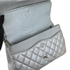 Jumbo Classic Double Flap Lambskin Silver SHW