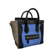 Tri-Coloured Nano Luggage Cobalt Black Tan GHW