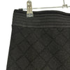 Bandage Zipper Skirt Black Size 38