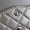 Jumbo Classic Double Flap Lambskin Silver SHW