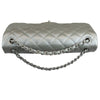 Jumbo Classic Double Flap Lambskin Silver SHW