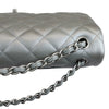 Jumbo Classic Double Flap Lambskin Silver SHW