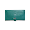 Cassandra Shoulder Calfskin Crocodile Embossed Green GHW