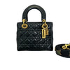 Lady Dior Large Lambskin Black SHW