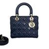 ABCDior Lady Dior Small Lambskin Grey GHW