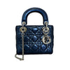 Lady Dior Medium Lambskin Silver GHW