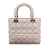 Lady Dior Medium Lambskin Light Pink GHW