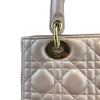 Lady Dior Medium Lambskin Light Pink GHW