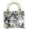 Toile De Jouy Limited Edition Lady Dior Mini Calfskin Blue GHW