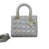 Lady Dior Medium Lambskin Cannage Beige GHW