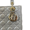 Lady Dior Medium Lambskin Silver GHW