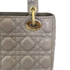 ABCDior Lady Dior Small Lambskin Grey GHW