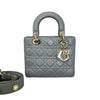 Lady Dior Mini Lambskin Aqua Blue SHW