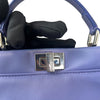 Peekaboo Mini Iconic Satchel Nappa Purple SHW