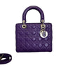 Peekaboo Mini Iconic Satchel Nappa Purple SHW