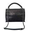 Calfskin Stitched Urban Luxury Top Handle Bag Black RHW