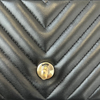 Lambskin Chevron Quilted Mini Flap Black GHW