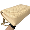 Lambskin Quilted Jumbo Double Flap Beige GHW