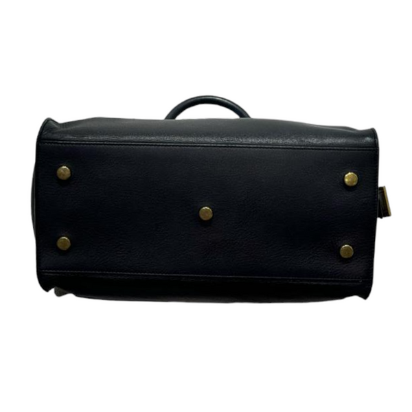 Calfskin Small Cabas Black GHW Bag Religion
