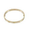 18k Yellow Gold Love Bracelet Size 16