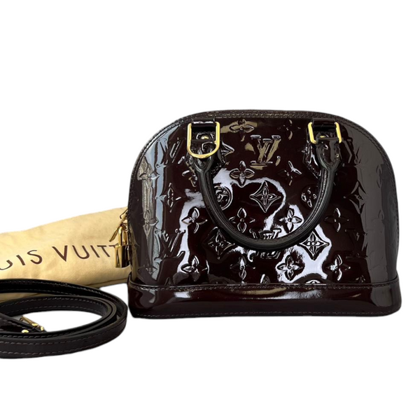 Louis Vuitton, Bags, Louis Vuitton Alma Pm Mm Amarante Authentic