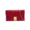 Chain Wallet Monogram Pochette Felicie Brown GHW