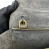 Grained Calfskin Nano Belt Bag Grey GHW