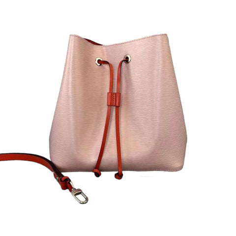 Medium Epi Twist Shoulder Bag MM Pink SHW