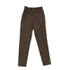 Black With Brown and Beige FF Side Stripe Track Pants Size 38