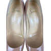 Rolando Platform Pumps Patent Leather Beige Size 40