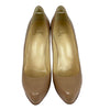 Rolando Platform Pumps Patent Leather Beige Size 40