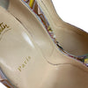 Pigalle Follies Pumps Multicolor Print Patent Leather Size 39