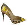 Pigalle Follies Pumps Multicolor Print Patent Leather Size 39