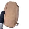 Deauville Backpack Canvas Brown SHW