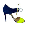 Mayerling 100 Sandal Fluo Matt Suede Bicolour Size 38