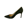 BB Pumps Suede Green Size 37.5