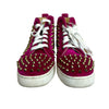 Spikes Orlato Mid Top Sneakers Velvet Size 37.5