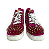 Spikes Orlato Mid Top Sneakers Velvet Size 37.5