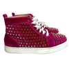 Spikes Orlato Mid Top Sneakers Velvet Size 37.5