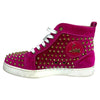 Spikes Orlato Mid Top Sneakers Velvet Size 37.5