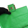 Baguette Mini 1974 Nappa FF Embossed Green GHW