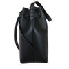 Vegetable Tanned Mini Bucket Bag Calfskin Black