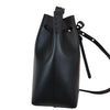 Vegetable Tanned Mini Bucket Bag Calfskin Black