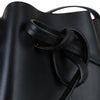 Vegetable Tanned Mini Bucket Bag Calfskin Black