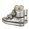 Camellia High Top Sneakers Metallic Lambskin Gold Size 38